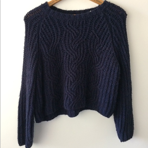 Kimichi Blue Knit Sweater - Picture 2 of 4